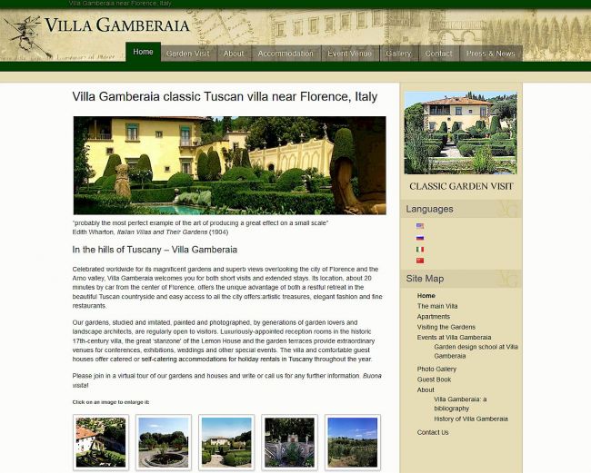 Villa Gamberaia, Florence, Italy